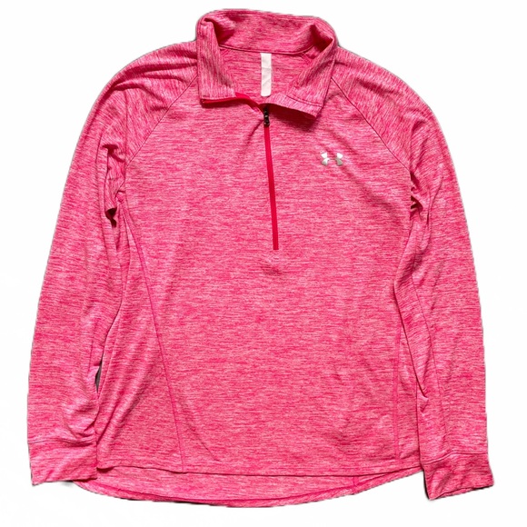 Women’s Under Armour Half Zip Sweater Jacket Heat Gear Sportswear Size XL - Picture 1 of 6